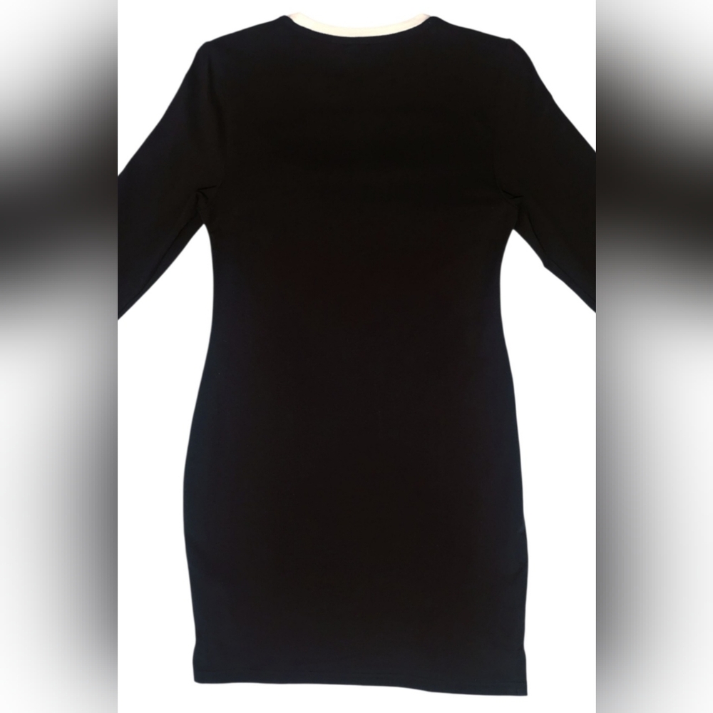 Women's Long Sleeve Slimming Athletic Dress Black Size Medium MSRP $65 - Picture 11 of 16